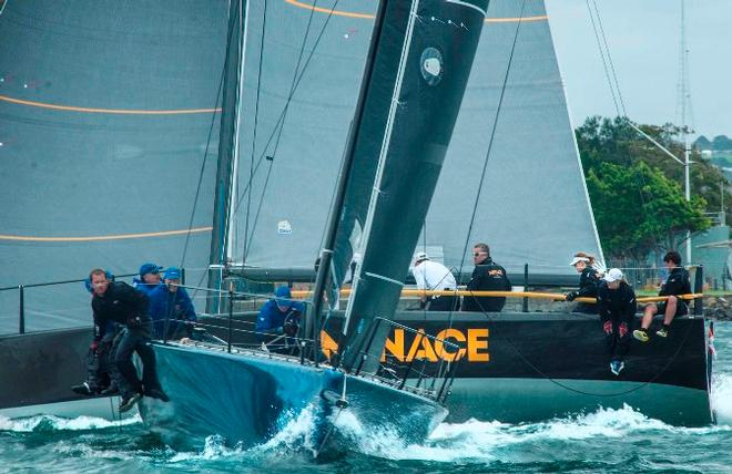 Dark Star (foreground) and Menace - 2015 MC38 Open Regatta © Bob Fowler